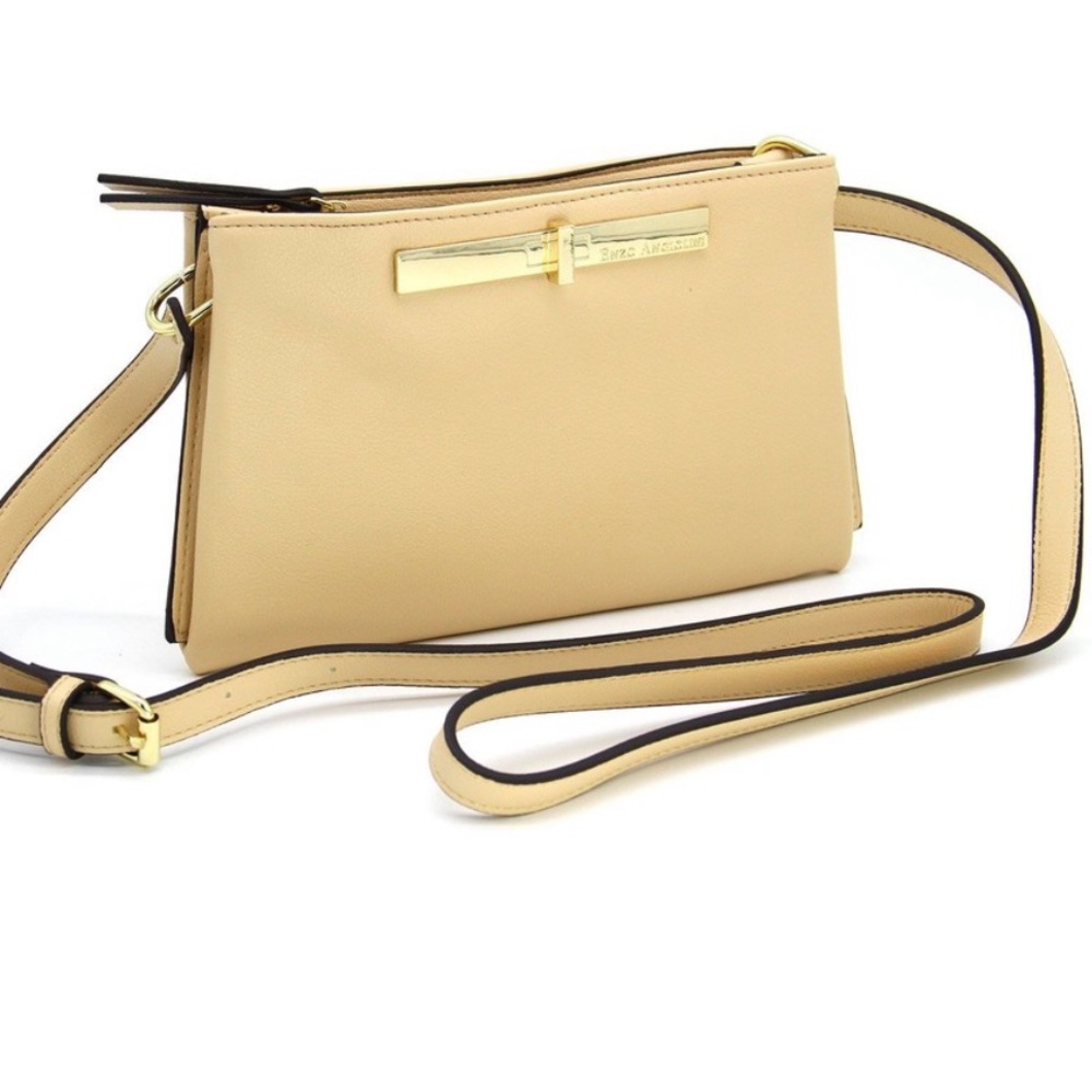 Enzo Angiolini Tan Crossbody Bag